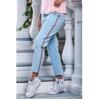 Голубые женские брюки Seventeen 1002.2681