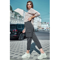 Женские брюки хаки Seventeen 1624.4236