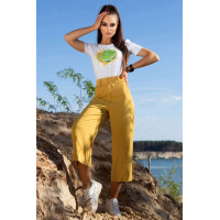 Горчичные женские кюлоты Seventeen 1357.4123