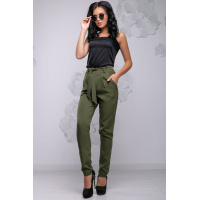 Женские брюки хаки Seventeen 1033.2726