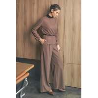 Коричневые женские брюки Seventeen 2258-4.6250