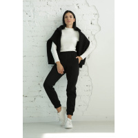Флисовые черные женские спортивные штаны Seventeen 2093-2.5426