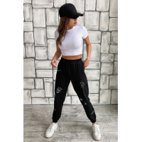 Черные женские брюки Seventeen 1731.4607