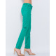 Зеленые классические стрейчевые джинсы