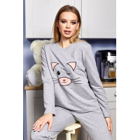 Серый женский костюм-пижама Seventeen 1662.4447
