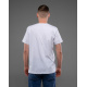 Классическая футболка из белого трикотажа