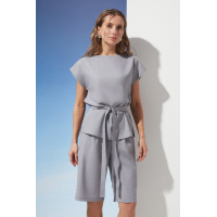 Серый летний блузон Seventeen 2273.6323