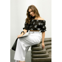 Блуза-топ черная Seventeen 2076.5397