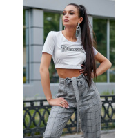 Белая женская футболка Seventeen 1210.3594