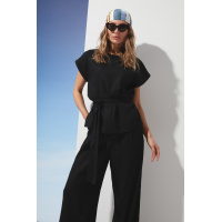 Черный летний блузон Seventeen 2273.6320