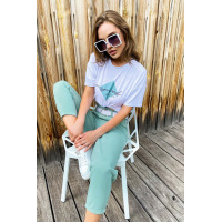 Мультиколор женская футболка Seventeen 1766.4699