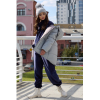 Серая женская шапка Seventeen 3142-1.4930