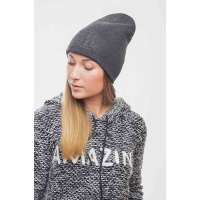 Графитовая женская шапка Seventeen 3078