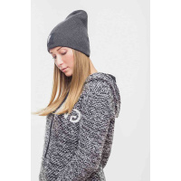 Графитовая женская шапка Seventeen 3088