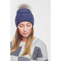 Синяя женская шапка Seventeen 3106