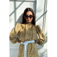 Белый женский кожаный пояс Seventeen 1718.4566