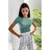 Белый женский тканевый ремень Seventeen 1757.4644