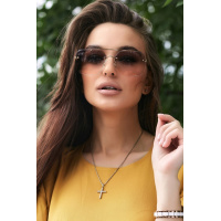 Солнцезащитные очки с двухцветными линзами 1376.4154