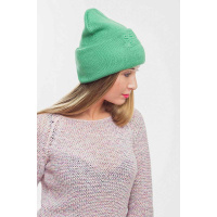 Зеленая женская шапка Seventeen 3047