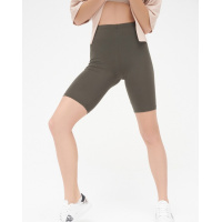 Вискозные велосипедки цвета хаки