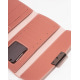 Розовый вместительный прямоугольный кошелек