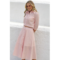 Пудровый женский костюм Seventeen 2294.6410