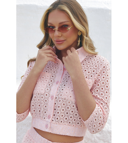 Пудровый женский костюм Seventeen 2294.6410