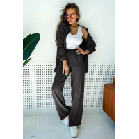 Черный женский коттоновый костюм Seventeen 1748.4706