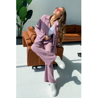 Розовый женский коттоновый костюм Seventeen 1748.4663