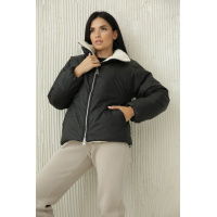 Черная женская куртка Seventeen 2086.5430