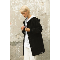 Черная женская парка Seventeen 2046.5321