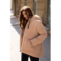 Женская зимняя куртка Seventeen 1906.4919 кофе