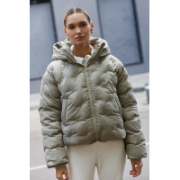 Оливковая женская куртка Seventeen 2212.6109