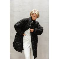 Черная женская куртка-рубашка Seventeen 2084.5476