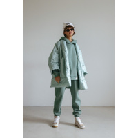 Оливковая женская куртка Seventeen 2020-1.5242