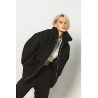 Черная женская куртка-тедди Seventeen 2052.5327