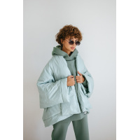 Мятная женская куртка Seventeen 2020.5257