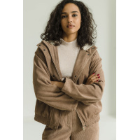 Коричневая женская куртка Seventeen 2135-1.5613