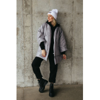 Серая женская куртка Seventeen 2020-1.5252