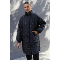 Черная женская куртка-рубашка Seventeen 2084.6100