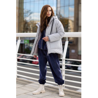 Серая женская зимняя куртка Seventeen 1906.4934