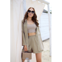 Кофейный женский топ Seventeen 1799.4788