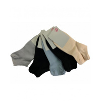 Розовые носки из хлопкового трикотажа