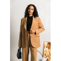 Коричневый женский пиджак Seventeen 2110.5542