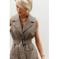 Бежевый женский жилет Seventeen 2095.5457