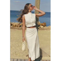 Бежевый женский жилет Seventeen 2380.6411