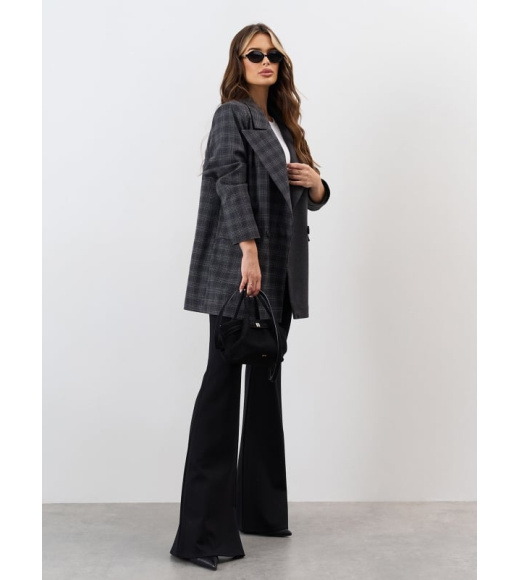 Комбинированный двухцветный пиджак