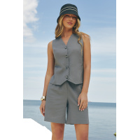 Серый женский жилет Seventeen 2381.6419