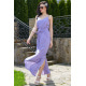 Платье-сарафан 1169.3518 светло-фиолетовый, принт - горох
