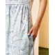 Оливковое классическое платье с короткими рукавами